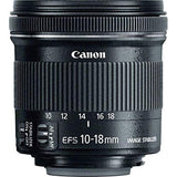 Canon Portrait and Travel Two Lens Kit with 50mm f/1.8 and 10-18mm Lenses (Renewed)