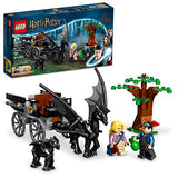 LEGO Harry Potter Hogwarts Carriage and Thestrals 76400 Building Toy Set from Order of The Phoenix Movie Featuring Luna Lovegood for Kids, Girls, and Boys Ages 7+ (121 Pieces)