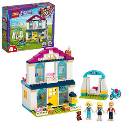 LEGO Friends 4+ Stephanie’s House 41398 Mini-Doll’s House, Lets Kids Role-Play Family Life Friends Stephanie, Alicia and James, New 2020 (170 Pieces)