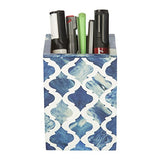 Moroccan & Moorish Art Inspired Desktop Pen & Pencil Holder Cups Office Supplies Organizer Caddy