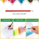 72Pcs Colored Pencils for Adult Coloring Pencils Set for Kids with Pre-sharpened, Soft Wax-Based Cores, Professional Drawing & Sketching Colored Pencils Set, Perfect Gifts for Artists,Children,Student