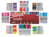 Sharpie 1983255 Permanent Markers Ultimate Collection, Fine and Ultra Fine Points, Assorted Colors,