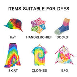 Tie Dyes DIY Kit,Newest 7 Colors Non-Toxic Tie Dye Supplies for Party, Gathering, Festival,All-in-1 DIY Fashion Dye Kit for Thanksgiving Christmas Gift