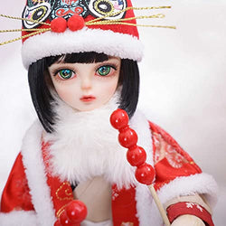 LiFDTC BJD Doll 1/6 Full Set 9.8" Ball Jointed SD Dolls Action Full Set Figure with Clothes Shoes Wig Makeup Accessories Surprise New Year's Gift Gift