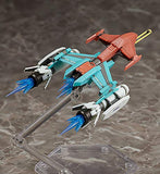 FREEing Galaxian/Galaga: Galaxian Galaxip GFX-D001a & Galaga Fighter GFX-D002f Figma Action Figure Set, Multicolor