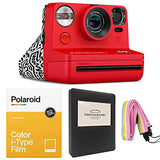 Polaroid Now i-Type Camera - Keith Haring Edition + Color Film + Album + Strap
