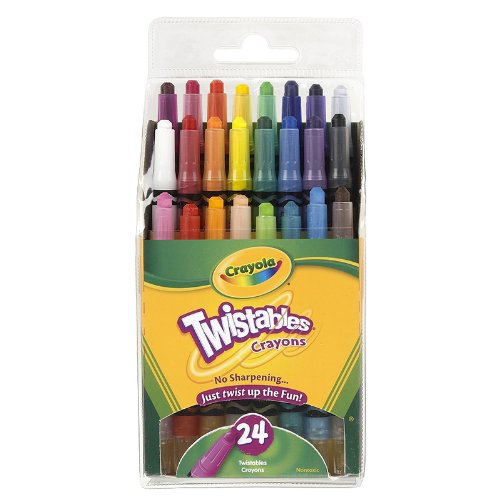 Crayola Mini Twistables Crayons, Pack of 1 ( 24 Count )