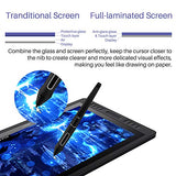 HUION KAMVAS Pro 20 2019 Upgraded Graphics Drawing Monitor Tablet with Full Laminated Screen 19.5inch Pen Display with Battery-Free Stylus Tilt 16 Express Keys 2 Touch Bars- Stand Included