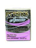 Sculpey Premo Premium Polymer Clay black 2 oz. [PACK OF 5 ]