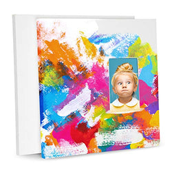 Premium Art canvases for Painting for Kids, Picture Frame Craft for Children, Arts and Craft canvasses, Kids Paint boards Set, for Mothers Day Craft Gift, Toddler Canvas panels art supplies board Sets