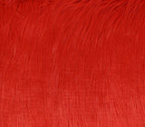 Faux Fur Fabric Long Pile Gorilla FIRE RED / 60" Wide / Sold by the yard