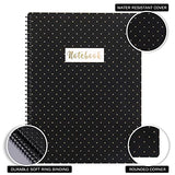 Ruled Journal/Notebook- Lined Journal, 9” X 11”, A4 Ruled Notebook Journal with Premium Paper, Soft Ring, Ruled Spiral Notebook/Journal