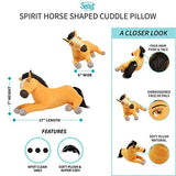 Franco Kids Bedding Super Soft Plush Snuggle Cuddle Pillow, Spirit Riding Free Horse