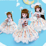 Girl Gift Doll 1/3 Dolls 23.6 Inch 19 Joint Ball Jointed Dolls Full Set Can Be Changed Makeup Dress DIY Best Birthday Xmas Gifts HMYH