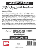 101 Three-Chord Hymns & Gospel Songs for Gtr, Banjo & Uke