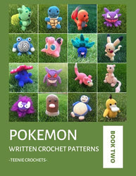 Pokemon - Book One: Written Crochet Patterns