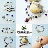 Pandahall Elite Tibetan Style Spacer Beads Caps Antique Silver Mix Style in One Box