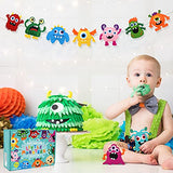 CiyvoLyeen Little Monsters Craft Kit Adopt A Monster Felt Plush DIY Sewing Art Kids Educational Kindergarten Toys Monster Bash Craft Gift Learn How to Sew for Beginners Set of 12