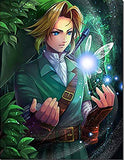 5D DIY Diamond Painting The Legend of Zelda 16X20 inches Full Round Drill Rhinestone Embroidery for Wall Decoration
