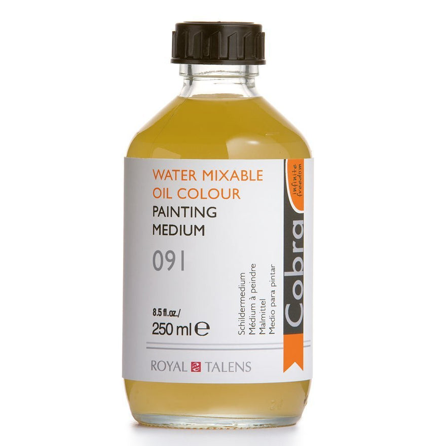 Royal Talens Cobra Artists' Water Mixable Oil Painting Medium, 250ml (24301091)