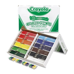 Wholesale CASE of 5 - Crayola 240 Classpack Colored Pencils-Classpack Colored Pencils, 240/BX, 12