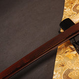 Colored Sharp Blade Japanese Samurai Katana Sword (Folded Red Blade)