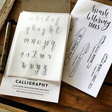 Brush Lettering Kit - DIY Brush Calligraphy Starter Set by Wildflower Art Studio