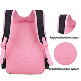 Backpack for Girls,Waterproof Kids Backpack Cute School Bag for Elementary Princess Bookbag