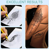 Tattoo Transfer Paper, AZELMADE 20PCS Premium Thermal Stencil Paper, 4 Layers DIY Tattoo Tracing Paper for Tattooing to Skin Tattoo Transfer Kit Tattoo Supplies, Size A4