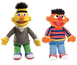 GUND Sesame Street Plush Animal Duo Pack, Bert/Ernie