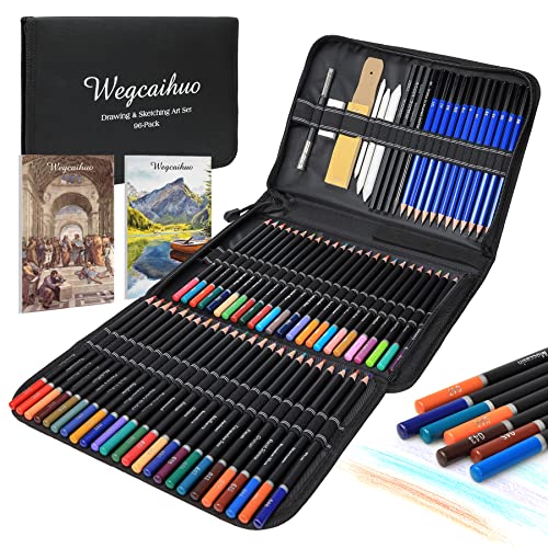 Wynhard Art Materials for Artist Drawing Artist Pencil Drawing Pencils Set  Kids Charcoal Drawing Sketch Pencil