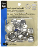 Dritz 114-30 Craft Cover Button Kit - Size 30