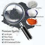 Epoxy Resin Color Pigment - Huge 100g/3.5 Ounces Mica Powder for Epoxy Resin Art Coloring, Slime Making - Cosmetic Grade Resin Color Dye for Jewelry, Soap Making, Painting, Make-up, Nails (Black)