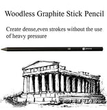 Drawing Sketching Pencils Set - Graphite and Charcoal Sticks Art Kit Supplies for Kids,Teens and Adults