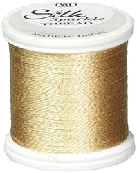 YLI 2020M-G12 Silk Sparkle Metallic Silk Thread, 100 yd, Light Gold