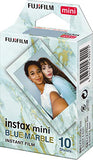 Fujifilm Instax Mini Stone Gray Film - 10 Exposures & Instax Mini Blue Marble Film - 10 Exposures & Instax Mini Rainbow Film - 10 Exposures
