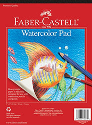 Faber Castell Watercolor Paper Pad - 15 Sheets (9 x 12 inches)