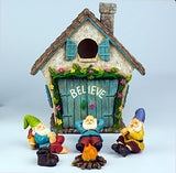Twig & Flower The Relax by The Campfire (Five Piece) Mini Gnome Set