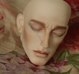 Zgmd 1/3 BJD Doll BJD Dolls Ball Jointed Doll Handsome Boy Sleeping Eyes Only Doll Head With Face Make Up