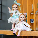 Tongina Gifts Fashion Casual Wear Doll Clothes for 1/6 12" to 36cm 14" BJD Dolls - Princess Style A