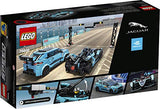 LEGO Speed Champions Formula E Panasonic Jaguar Racing Gen2 car and Jaguar I-PACE eTROPHY 76898 Building Kit (564 Pieces)