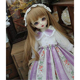 HMANE BJD Doll Clothes 1/3, Romantic Floral Dress Clothes Set for 1/3 BJD Dolls (No Doll)