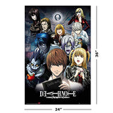 POSTER STOP ONLINE Death Note - Manga / Anime TV Show Poster / Print (Character Collage) (Size 24" x 36")