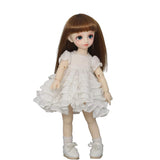 Children's Creative Toys BJD Doll, 1/6 SD Dolls 10 Inch 26Cm 19 Ball Jointed Doll with Clothes Shoes Wig Hair Makeup Surprise Gift