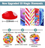 DIY 5D Diamond Painting Kits for Adults&Kids, Full Drill Crystal Rhinestone Embroidery Diamond Painting Art Kits, Arts Craft for Home Wall Decor