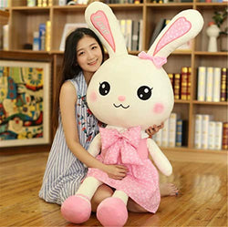 TMROW Bunny Toys Stuffed Animal Original Adorable Soft Plush Toys Rabbit Doll Gift for Kids Mother's Day 30CM
