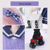 ZDD BJD Doll 1/6 27.5cm Ball Jointed SD Dolls Advanced Resin Girls Body Model + Full Set Clothes + Shoes + Wig, Toys for Girl, Fashion Doll