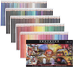  WILSHIN Colored Pencils 48 Count Artist Quality