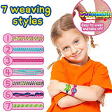 Friendship Bracelet Kit for Teen Girl, DIY Friendship Bracelet Making Kits Toys for 6 7 8 9 10 11 12 Year Old Girls, Arts and Crafts Jewelry Maker Tools