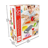 Hape Cooking Essentials Toy | Play Food Cutting Vegetables Set for Kids, Wooden Food Kitchen Accessory Toys